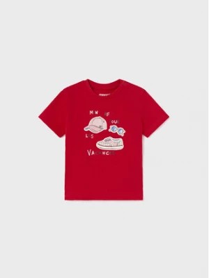 Zdjęcie produktu Mayoral T-Shirt 1025 Czerwony Regular Fit