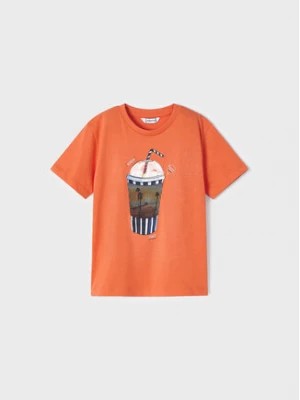 Zdjęcie produktu Mayoral T-Shirt 3014 Pomarańczowy Regular Fit