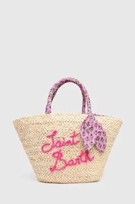Zdjęcie produktu MC2 Saint Barth kosz plażowy kolor różowy