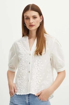 Zdjęcie produktu Medicine bluzka bawełniana damska kolor biały w kwiaty