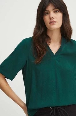 Zdjęcie produktu Medicine bluzka damska kolor zielony gładka