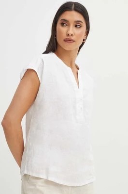 Zdjęcie produktu Medicine bluzka lniana damska kolor biały gładka