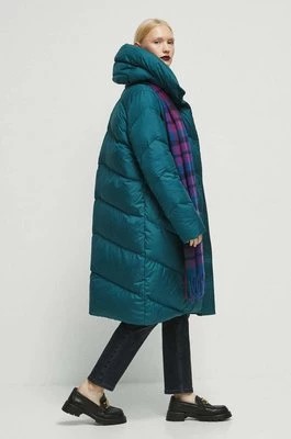 Zdjęcie produktu Medicine płaszcz puchowy damski kolor zielony zimowy