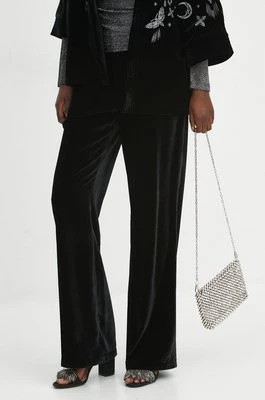 Zdjęcie produktu Medicine spodnie damskie kolor czarny szerokie high waist