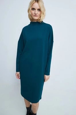 Zdjęcie produktu Medicine sukienka kolor zielony midi oversize
