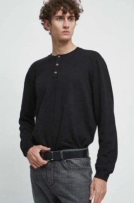 Zdjęcie produktu Medicine sweter bawełniany kolor czarny lekki