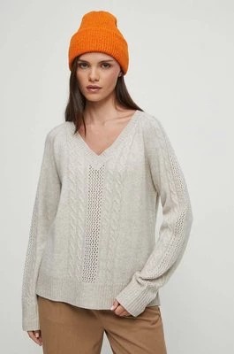 Zdjęcie produktu Medicine sweter damski kolor beżowy