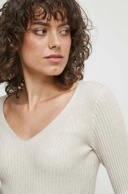 Zdjęcie produktu Medicine sweter damski kolor beżowy lekki