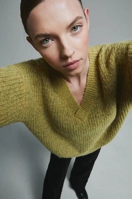 Zdjęcie produktu Medicine sweter damski kolor żółty