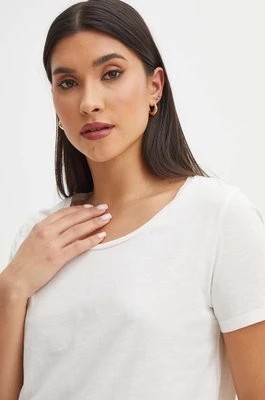 Zdjęcie produktu Medicine t-shirt bawełniany damski kolor beżowy