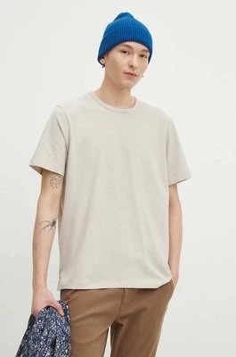 Zdjęcie produktu Medicine t-shirt bawełniany męski kolor beżowy gładki