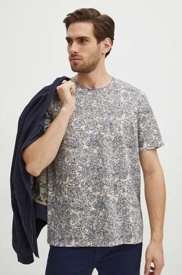 Zdjęcie produktu Medicine t-shirt bawełniany męski kolor beżowy wzorzysty