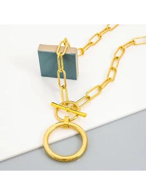 Zdjęcie produktu MENTHE À L'O Pozłacany naszyjnik z zawieszką - dł. 42 cm rozmiar: onesize