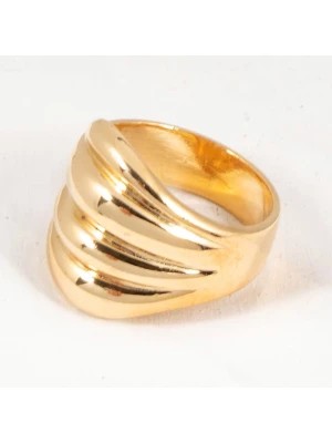 Zdjęcie produktu MENTHE À L'O Pozłacany pierścionek rozmiar: 56