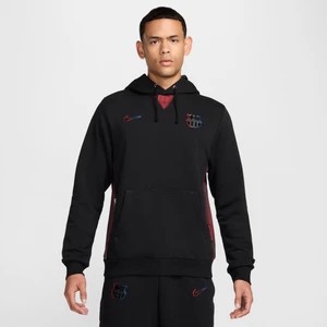 Zdjęcie produktu Męska bluza piłkarska z kapturem Nike Dri-FIT FC Barcelona Standard Issue (wersja wyjazdowa) - Czerń