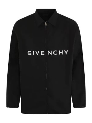 Zdjęcie produktu Męska Koszulka Boxyfit z Logo Czarna Givenchy