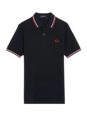 Zdjęcie produktu Męska Koszulka Polo Podwójna Linia Fred Perry