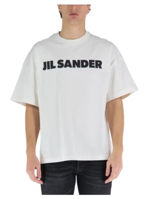 Zdjęcie produktu Męska koszulka z bawełny o luźnym kroju Jil Sander