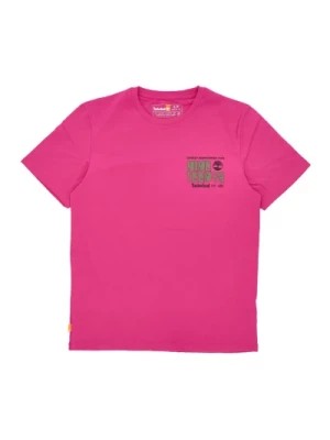 Zdjęcie produktu Męska koszulka z grafiką na plecach Timberland