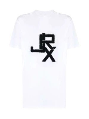 Zdjęcie produktu Męska koszulka z kontrastowym logo John Richmond