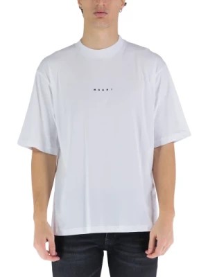 Zdjęcie produktu Męska koszulka z odważnym logo Marni