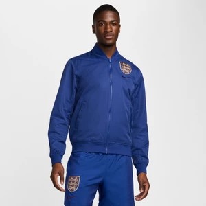 Zdjęcie produktu Męska piłkarska kurtka typu bomberka z tkaniny Nike Anglia Sport Essentials - Niebieski