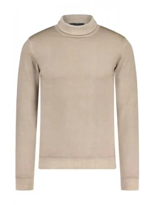 Zdjęcie produktu Męski sweter z wełny merino z golfem Daniele Fiesoli