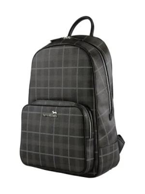 Zdjęcie produktu Męski Syntetyczny Plecak z Widocznym Logo Harmont & Blaine