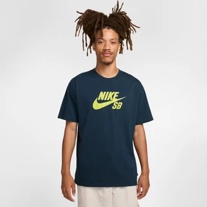 Zdjęcie produktu Męski T-shirt do skateboardingu z logo Nike SB - Niebieski