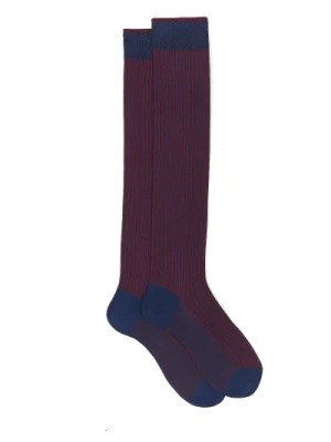 Zdjęcie produktu Męskie Bawełniane Długie Skarpety Royal Twin Rib Gallo