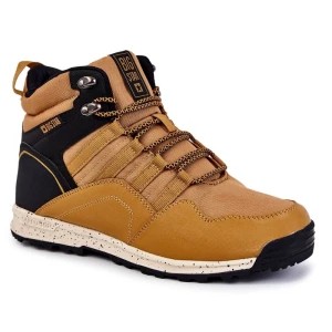 Zdjęcie produktu Męskie Buty Trekkingowe Ocieplane Big Star KK174373 Camel czarne