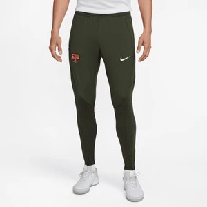 Zdjęcie produktu Męskie dzianinowe spodnie piłkarskie Nike Dri-FIT FC Barcelona Strike - Zieleń