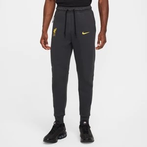 Zdjęcie produktu Męskie joggery piłkarskie z dzianiny Nike Liverpool F.C. Tech (wersja trzecia) - Szary