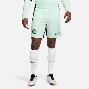 Zdjęcie produktu Męskie spodenki piłkarskie Nike Dri-FIT Chelsea F.C. 2023/24 Stadium (wersja trzecia) - Zieleń