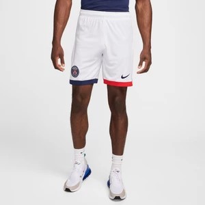 Zdjęcie produktu Męskie spodenki piłkarskie Nike Dri-FIT Paris Saint-Germain Stadium 2024/25 (wersja wyjazdowa) – replika - Biel