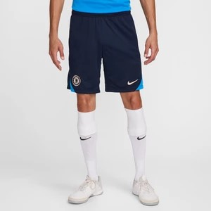 Zdjęcie produktu Męskie spodenki piłkarskie z dzianiny Nike Dri-FIT Chelsea F.C. Strike - Niebieski