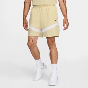 Zdjęcie produktu Męskie spodenki z tkaniny do koszykówki Dri-FIT Nike Icon 15 cm - Brązowy