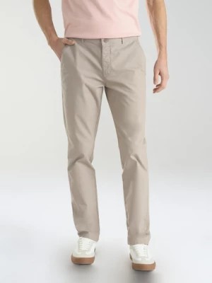 Zdjęcie produktu Męskie spodnie w kolorze beżowym Pako Lorente