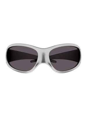 Zdjęcie produktu Metalowe Okulary Przeciwsłoneczne dla Kobiet Balenciaga