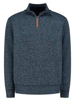 Zdjęcie produktu MGO leisure wear Sweter "Perry" w kolorze niebieskim rozmiar: M