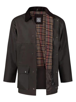 Zdjęcie produktu MGO leisure wear Kurtka przejściowa "British" w kolorze ciemnobrązowym rozmiar: XL