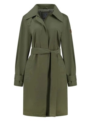 Zdjęcie produktu MGO leisure wear Płaszcz przeciwdeszczowy "Pippa" w kolorze oliwkowym rozmiar: XL