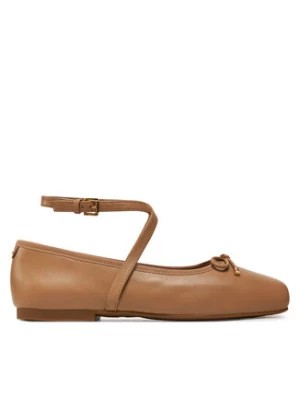 Zdjęcie produktu Michael Kors Baleriny Collette Leather Ballet Flat 40T4CTFP1L Brązowy