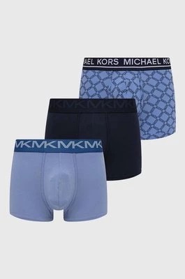 Zdjęcie produktu Michael Kors bokserki 3-pack męskie kolor niebieski 6S41T10033