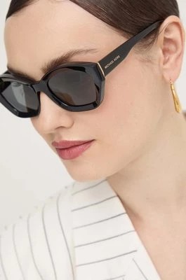 Zdjęcie produktu Michael Kors okulary przeciwsłoneczne BEL AIR damskie kolor czarny 0MK2209U