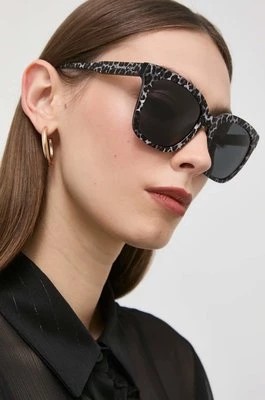 Zdjęcie produktu Michael Kors okulary przeciwsłoneczne SAN MARINO damskie kolor czarny 0MK2163