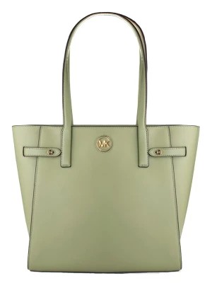 Zdjęcie produktu Michael Kors Skórzana torebka w kolorze jasnozielonym - 53 x 30 x 12 cm rozmiar: onesize