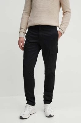 Zdjęcie produktu Michael Kors spodnie męskie kolor czarny proste