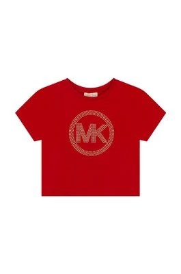 Zdjęcie produktu Michael Kors t-shirt dziecięcy kolor czerwony