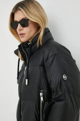 Zdjęcie produktu MICHAEL Michael Kors kurtka puchowa damska kolor czarny zimowa oversize